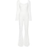 Hvit Naturlig Jumpsuit Zaray