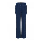 Boot-cut flare legs jeans midnatt