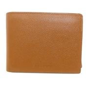 Pre-owned Leather wallets