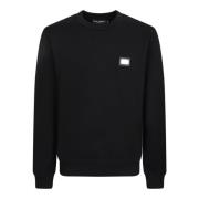 Svart Sweatshirt Essential Kolleksjon