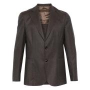 Italiensk Ull Blazer Jakke