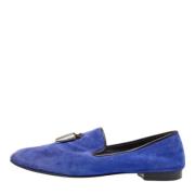 Pre-owned Suede flats