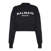 Sweatshirt med Bamain Paris print