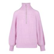 Lys Rosa Half-Zip Genser