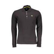 Elegant Slim Fit Poloskjorte med Broderi