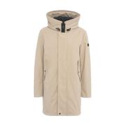 Beige Parka Aw24 for menn