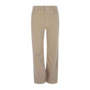 Taupe Straight Leg Jeans