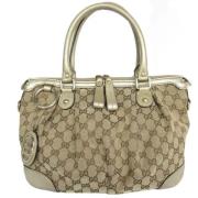 Pre-owned Canvas gucci-bags