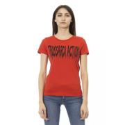 Crimson Casual Elegance Tee