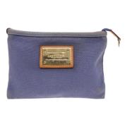 Pre-owned Canvas clutches