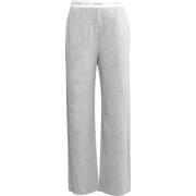 Grå Heather Wide Leg Pant