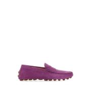 Lilla semsket Gommino loafers