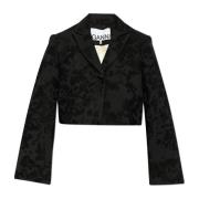 Blomstermønster blazer