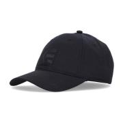 Svart Bøyd Skygge Snapback Lue