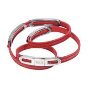 Rød Double T Wrap Armbånd