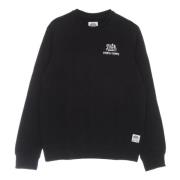 Svart lettvekts Crewneck Sweatshirt med Dance Crew stil