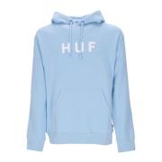 Logo Herre Hoodie Lyseblå