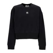 Behagelig Crewneck Sweatshirt Plysj Interiør