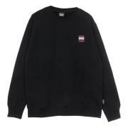 Svart Lettvekts Crewneck Sweatshirt