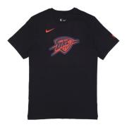 NBA City Edition Logo Tee Svart