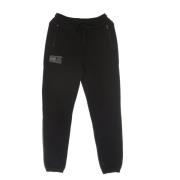 Svart Lettvekts Tracksuit Sweatpants Menn