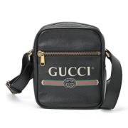 Pre-owned Leather gucci-bags