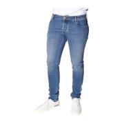 Blå Oriveto Jeans med Lommer