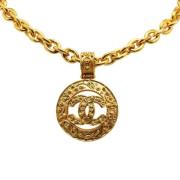 Pre-owned Metal chanel-jewelry