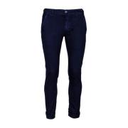 Slim Fit Herrejeans, Italiensk Laget