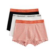 Stripete Trunks Boxer Grapefruit Orange