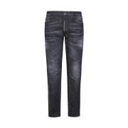 Svart Denim Jeans