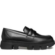 Sorte Damer Loafers D46Uac 00043