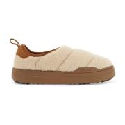 Quiltet Fleece Slip-on Sneakers