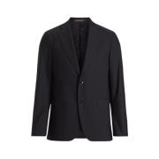 Slim Fit Klassisk Blazer Navy