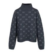 Linda Sweater Heavy Knitwear Tops Kull