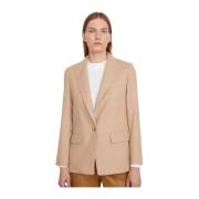 Beige Boyfriend Blazer Pale Nut