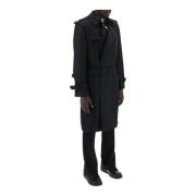 Silkeblandet trenchcoat