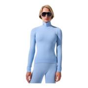 Blå Bluebird Thermal Rollneck Top