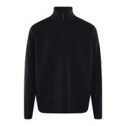 HalfZip Sweater i Blå