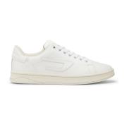 S-Athene Low W - Lave lær-sneakers med D-patch