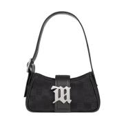 Monogrammert hobo skulderveske