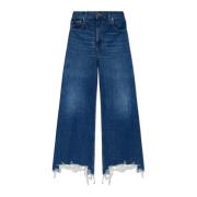 Jeans med vintageeffekt