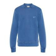 Sweatshirt med brodert logo