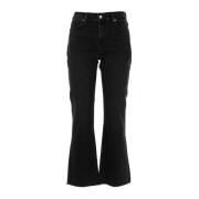 Svarte Jeans Daisy Ankelen Luxe Vintage