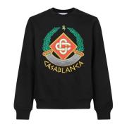 Svart Sweatshirt Moderne Passform Stil