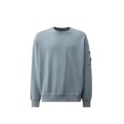 Diagonal Fleece Sweatshirt