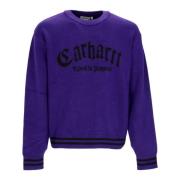 Svart Crew-neck Sweater Onyx