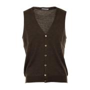 Brun Genser Vest