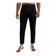 Svarte Slim Fit Jeans