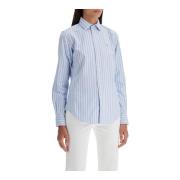 Stripete Oxford Skjorte Slim Fit